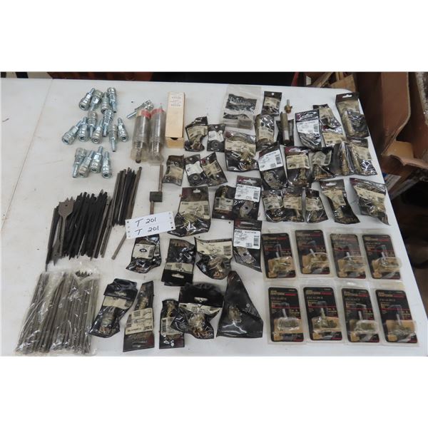 New Spade Bits, Router Bits, Quick Connect Couplings 