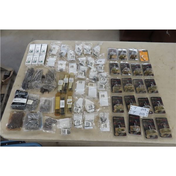 New Screwdriver Bits, Router Bits, Padlocks, Drill Bits