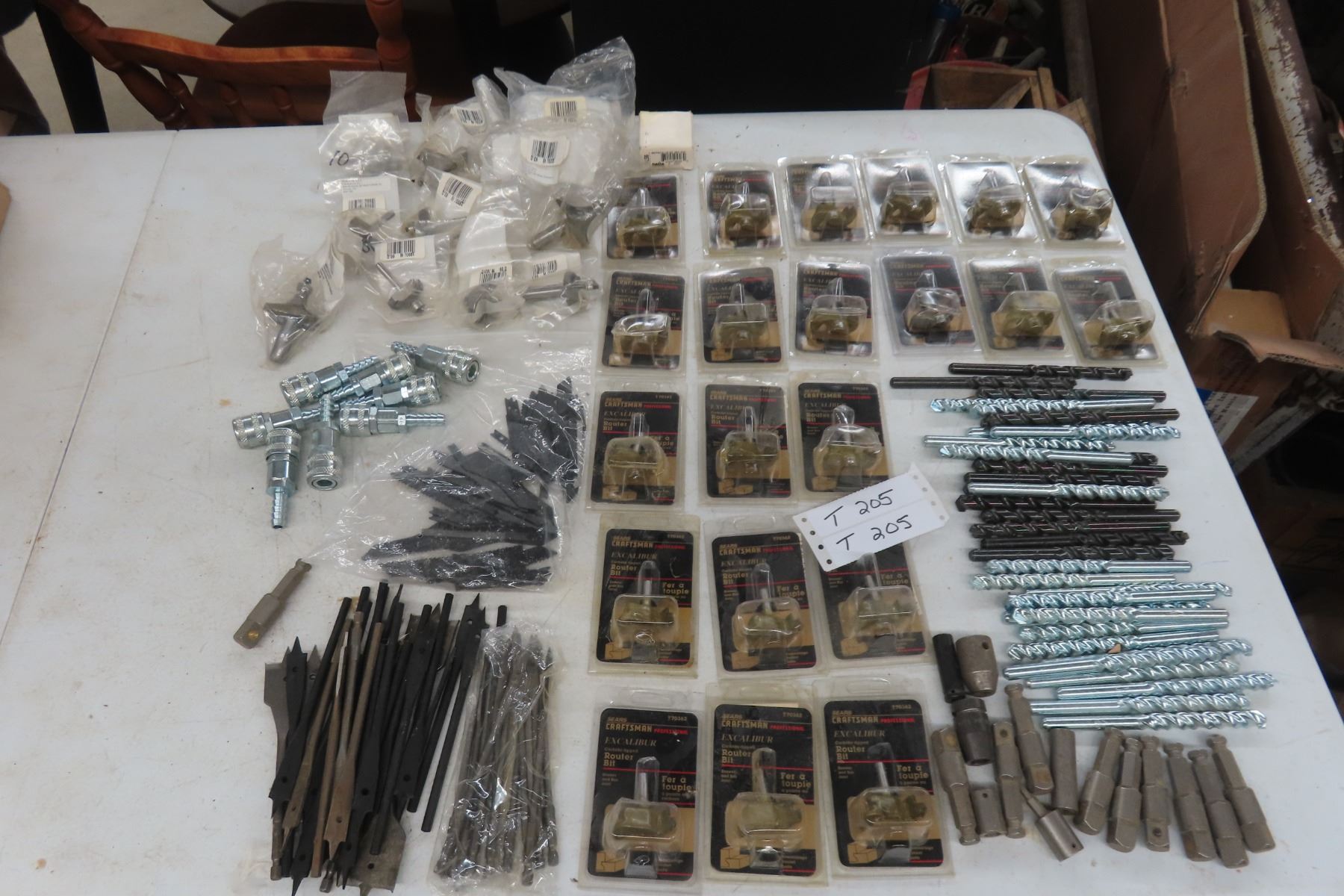 New Quick Connect Couplings, Router Bits, Spade and Drill Bits