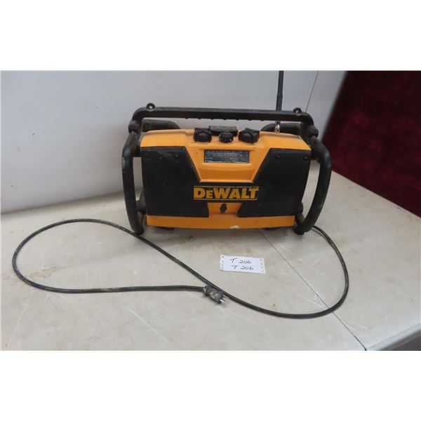 DeWalt Job Site Radio