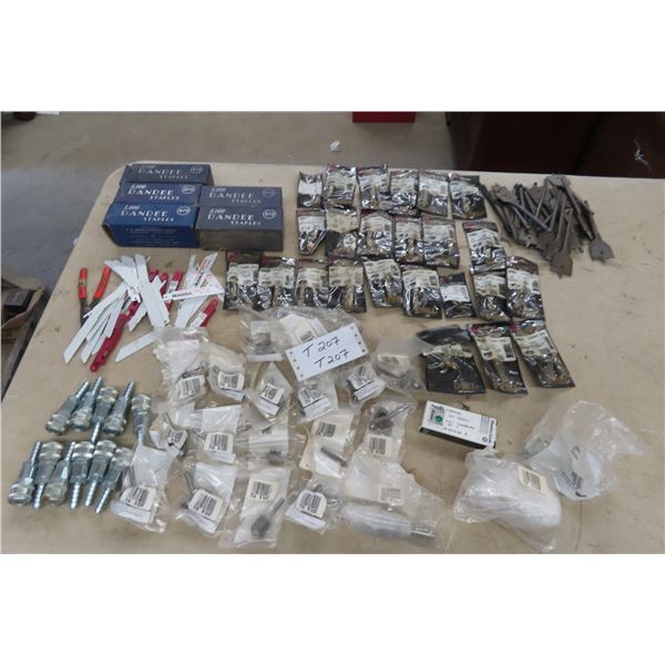 New Quick Connect Couplings, Stapels, Router and Spade Bits, Metal Cutting Blades