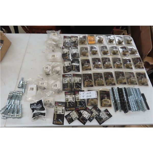 New Router and Drill Bits, Quick Connect Couplings