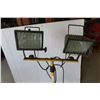 Image 2 : 2 Halogen Work Lights with Stand