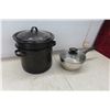 Image 3 : Cusimax Hot Plate, Stock Pot with Strainer Insert and Pot 
