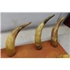Image 4 : Horn Coat Rack 23x15 Needs Some Re-Securing 