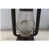 Image 9 : 3 Metal Lanterns, 1 Has Been Converted to Electric Lamp