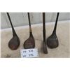 Image 2 : 4 Old Golf Clubs