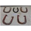 Vintage Horse Shoes Used for Horseshoe Pitching Game No Stakes