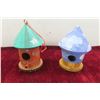 Image 4 : 9 Nicely Painted Hand Done Bird Houses 