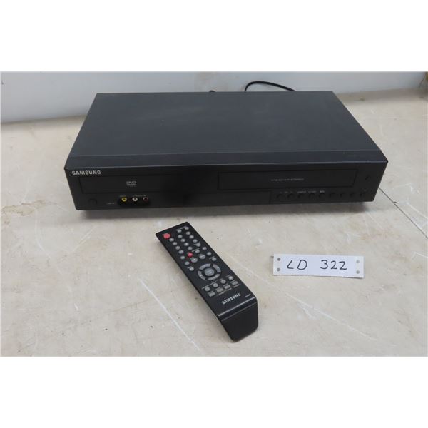Samsung DVD and VHS Combo Player with Remote