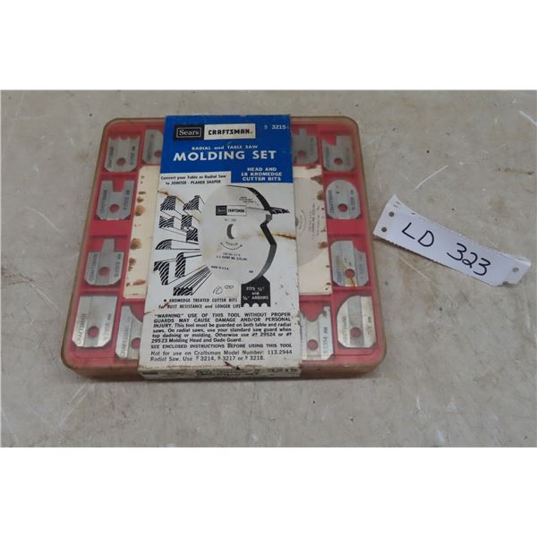 Craftsman Radial and Table Saw Moulding Set