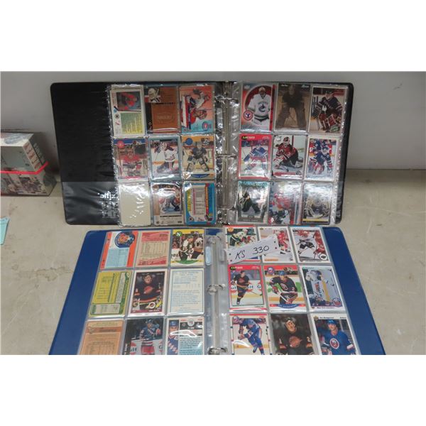 Hockey Cards 2 Binders Upper Deck, Pinnacle, ProSet, Parkhurst