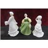 Image 2 : 3 Royal Doulton Figurines Fair Maiden 1966 5'', Helen 1984 5'' 