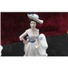 Image 6 : 2 Royal Doulton Figurines Emily 1989 8 1/4'' T and Margaret 2006 7'' T