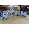Image 2 : Variety of Tea Pots, Pitchers, Candle Warmer