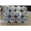 Image 3 : 36 Mason Jars 24 Factory Sealed
