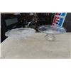 Image 3 : Serving Ware Covered Pedestal Cake Plate Platters, Butter Melting Bowls