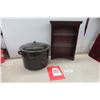 Image 1 : Curio Shelf 21x15x5 Canning Pot