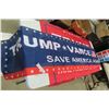 2 Trump Flags 57x35 and 17x115