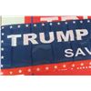 Image 2 : 2 Trump Flags 57x35 and 17x115