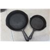 Image 3 : 4 Cast Iron Fry Pans