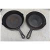 Image 5 : 4 Cast Iron Fry Pans