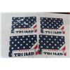 Image 4 : New 4 Trump Flags 13''x18''