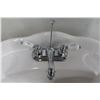 Image 5 : Pedestal Bathroom 2 Piece Sink with Taps