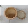 Image 9 : 7 Ceramic Flower Pots and Matching Saucer 
