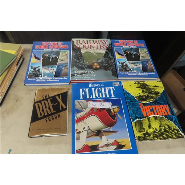 Coffee Table Books Railroads, Au Power, Bre-X Fraud