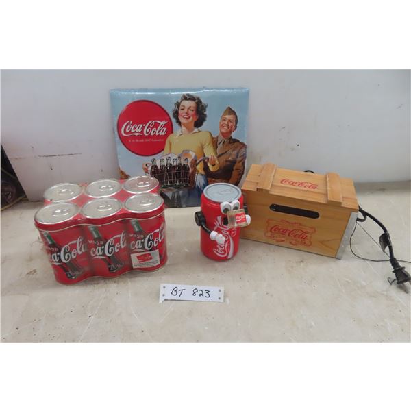 Coca Cola Collectables Factory Wrapped 2007 Calander 