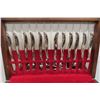 Image 2 : Silverware and Chest 66 Pieces