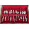 Image 3 : Silverware and Chest 66 Pieces