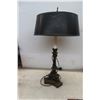 Image 5 : Table Lamp 23''Hm Candelabra, Brass Candy Bowl