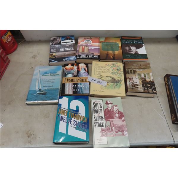 Books Danielle Steel, Agatha Christie 