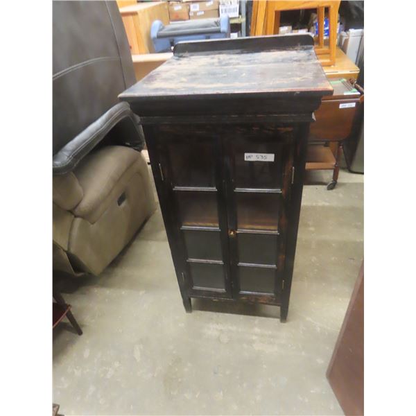 Antique China Cabinet 43"x22 1/2"x22" 