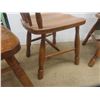 Image 5 : 4 Wood Kitchen Chairs 