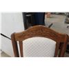 Image 3 : 4 Oak Dining Room Chairs 