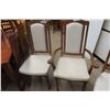 Image 5 : 4 Oak Dining Room Chairs 
