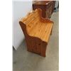 Image 2 : Pine Bench 33" Wide with Under Seat Storage 