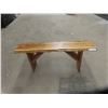 Image 1 : Live Edge Bench 42"