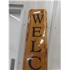 Image 2 : Welcome Sign 11"x57"