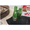 Image 5 : Old Pop Bottles with 2 Carriers, Orange Crush, Coca Cola, 7 Up + 