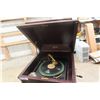Image 2 : Edison Cabinet Gramophone -Wood Rough But It Does Work 