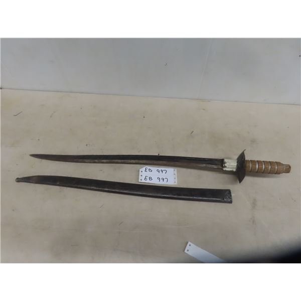 Sword / Bayonet Like Total Length 29"  