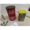 Image 2 : Bugs Bunny Glass   3 Spoons Blue Ribbon Tin