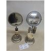 Image 1 : 2x Gentleman Shaving Mirror with Brushes 