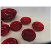 Image 2 : 15x Ruby Glasses , Bowls, Vases