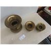 Image 5 : 3x Brass Spittoons 
