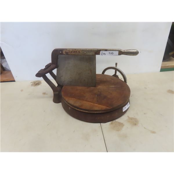 Old general Store Bulk Cheese Cutter 